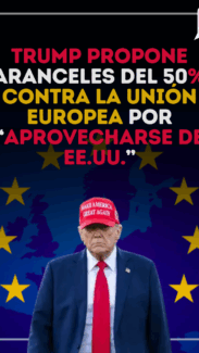 Trump propone aranceles del 50% contra la Unión Europea por “aprovecharse de EE.UU.”