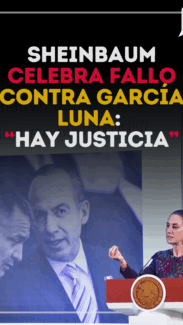 Sheinbaum celebra fallo contra García Luna: “Hay justicia”